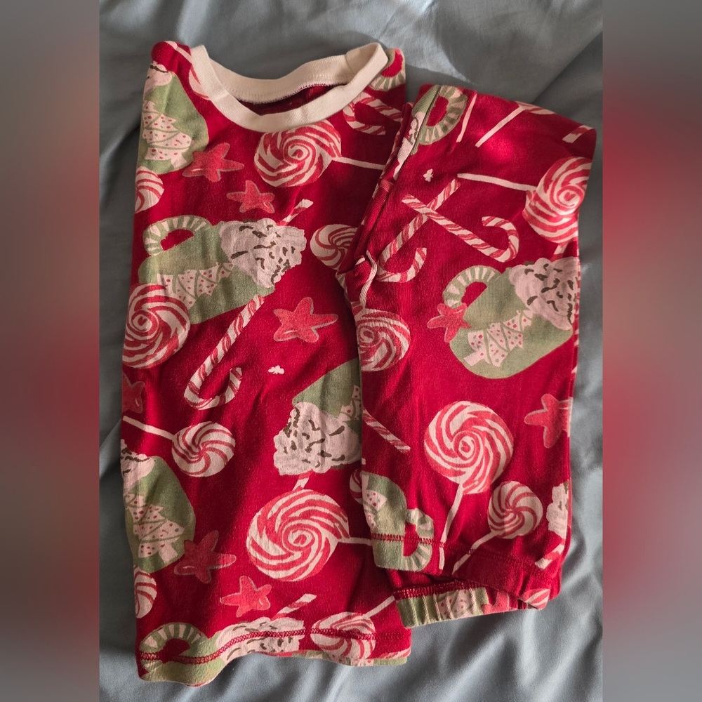Burts Bees Christmas Pajamas 5T